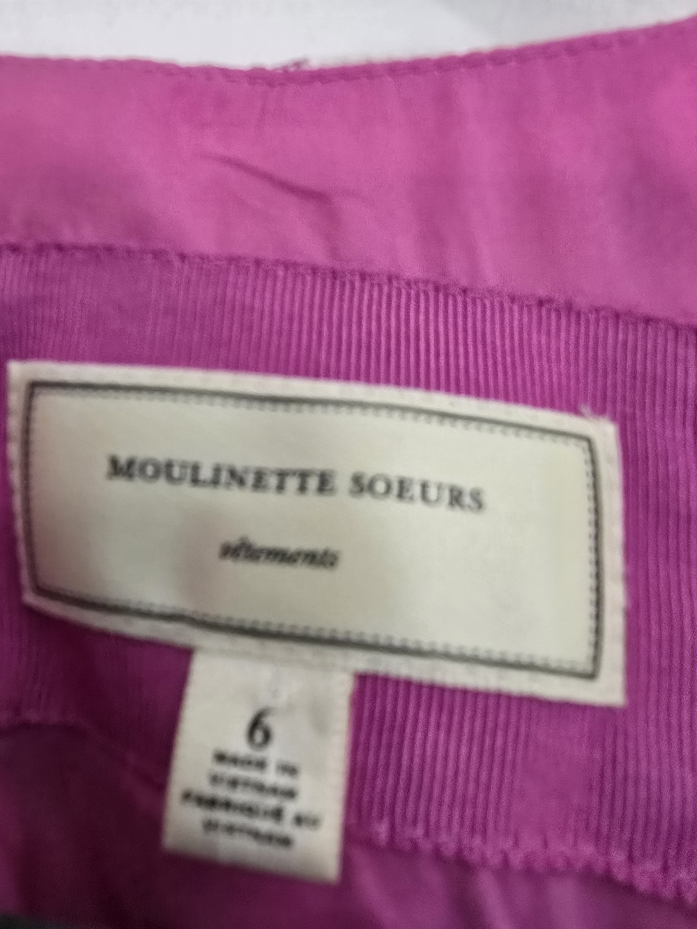 Anthro Moulinette Soeurs Pink and Cream Lace-Inset Midi Dress Versailles - Picture 11 of 13